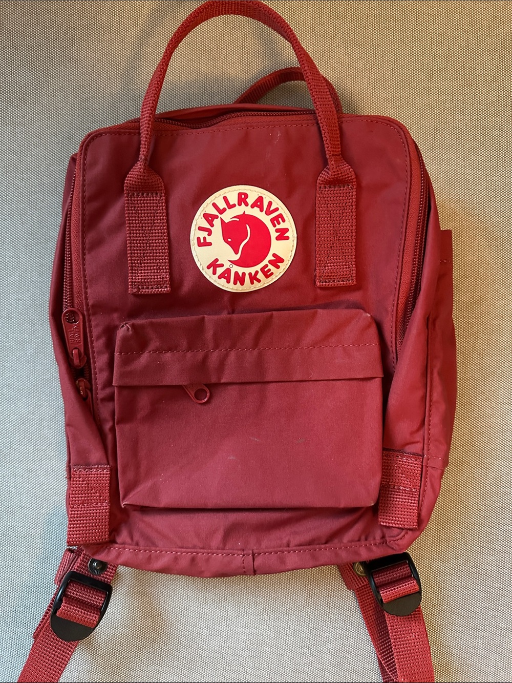Fjallraven Kånken Mini Backpack - Red